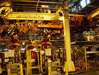 UK MG Rover Automobile Welding Line Fixture